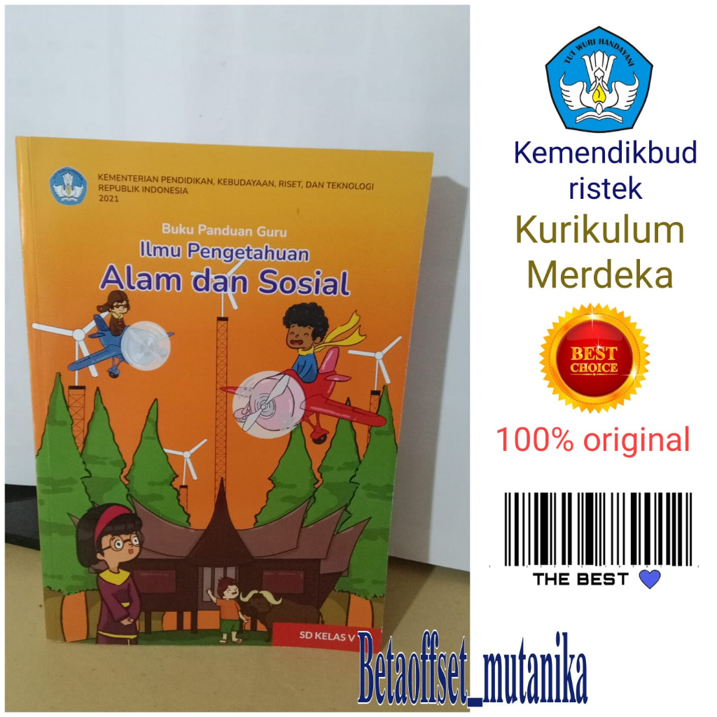 Jual Buku Panduan Guru Kelas Sd Ilmu Pengetahuan Alam Dan Sosial