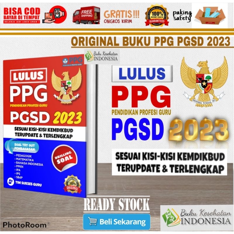 Jual Original Bank Soal Buku Ppg Pgsd Buku Tes Cpns Pppk Big