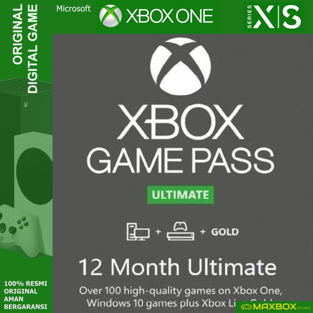 Jual Xbox Gamepass Ultimate Pc Bulan Shopee Indonesia