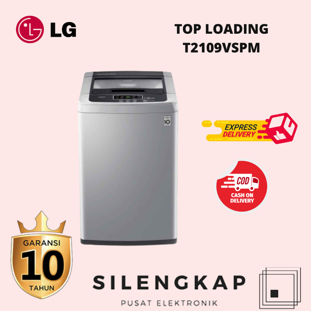 Jual Mesin Cuci Tabung Lg T Vspm Top Loading Washer Shopee Indonesia