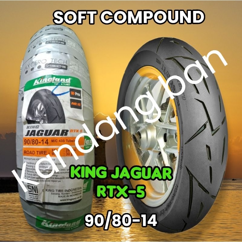 Jual Ban Tubles Matic Soft Compound Kingland King Jaguar Ban