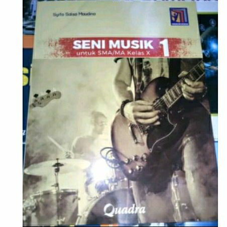 Jual Buku Pelajaran Seni Musik SMA MA Kelas 1 Kurikulum Merdeka Quadra