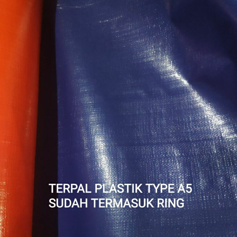 Jual TERPAL PLASTIK A5 UKURAN 3X3 METER TERPAL 3X3 METER A5 Shopee