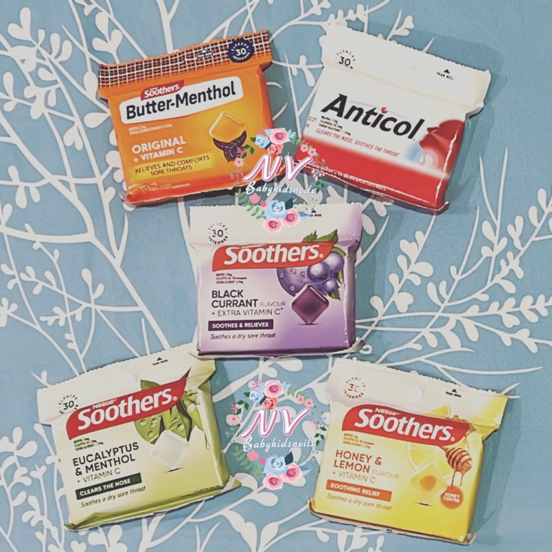 Jual Nestle Australia Soothers Eucalyptus Menthol Butter Menthol