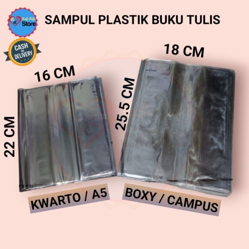 Jual Sampul Buku Tulis Plastik Isi 10 Lembar Shopee Indonesia