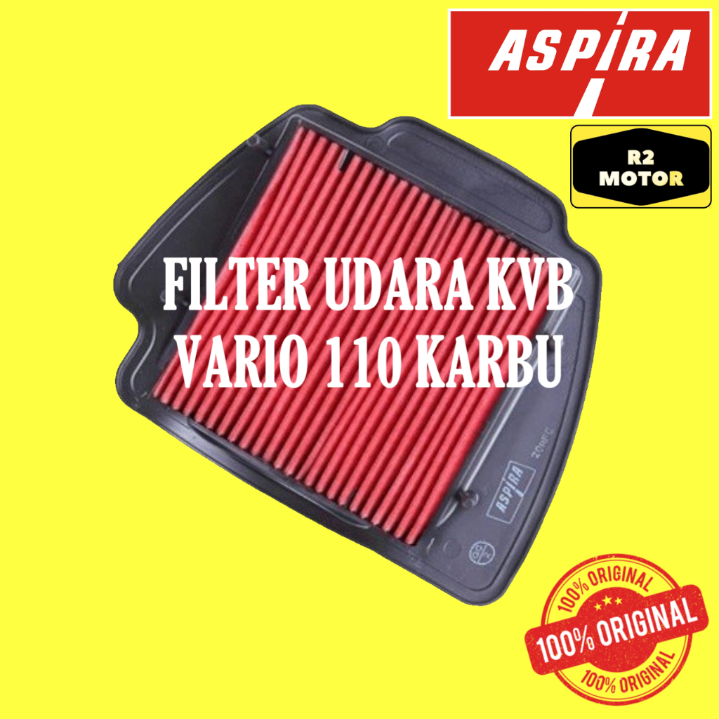 Jual Filter Saringan Udara Kvb Aspira Vario Techno Cbs Karbu