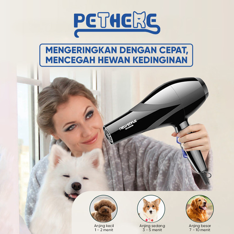 Jual Pet There Pet Blower Hair Dryer Kucing Grooming A Alat