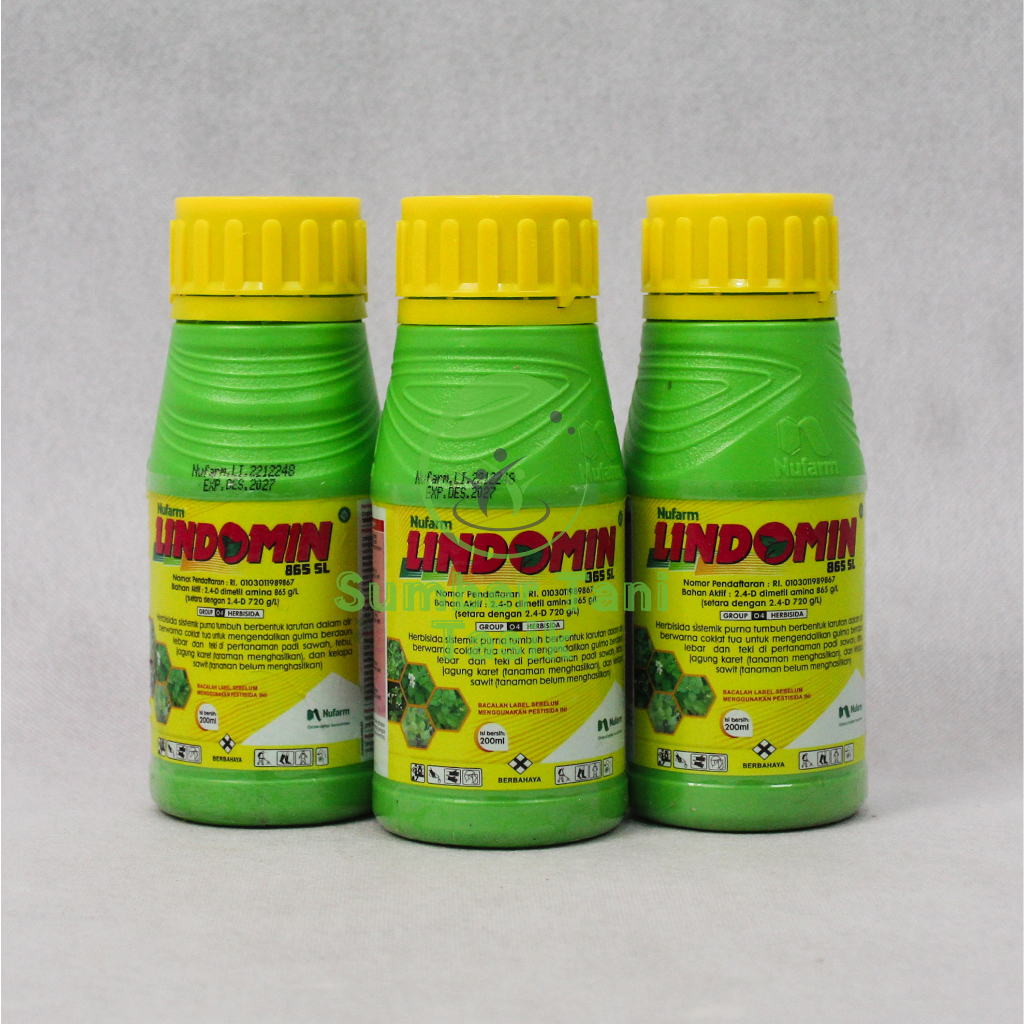 Jual Herbisida Lindomin 865 SL 200Ml Racun Rumput Shopee Indonesia