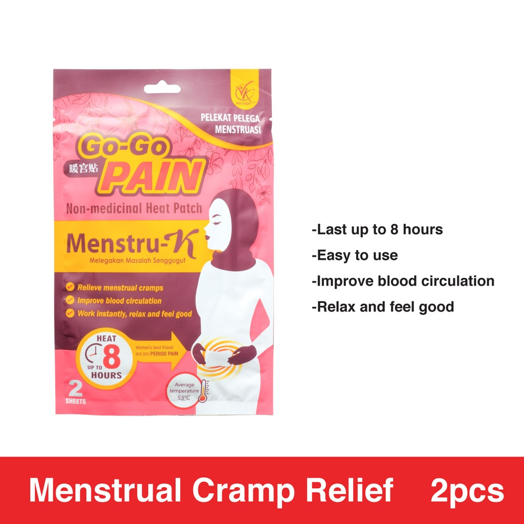 Jual Menstrual Patch Go Go Pain Pad Gogo Go Go Menstru K Mens Datang