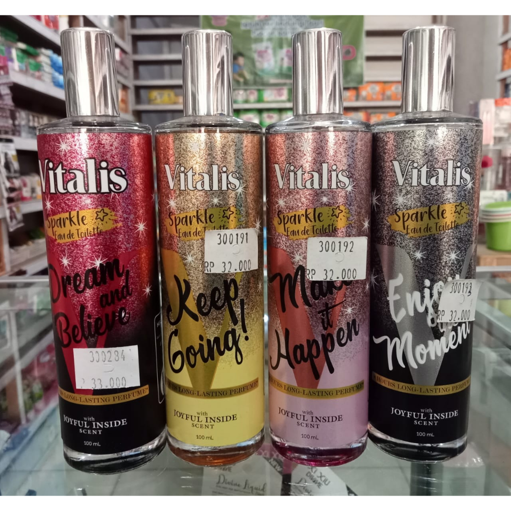 Jual Vitalis Sparkle Eau De Toilette Parfum Ml All Varian Shopee