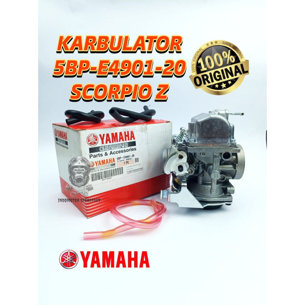 Jual KARBURATOR YAMAHA SCORPIO Z ORGINAL MIKUNI KODE 5BP Shopee Indonesia