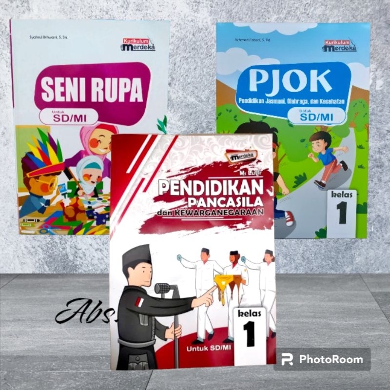 Jual Buku Paket Pendidikan Pancasila Pjok Seni Rupa Kelas Sd