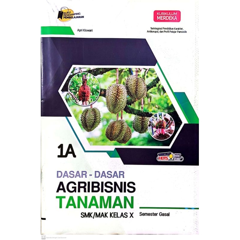 Jual Lks Produktif Smk Mk Kelas Dasar Dasar Agribisnis Tanaman