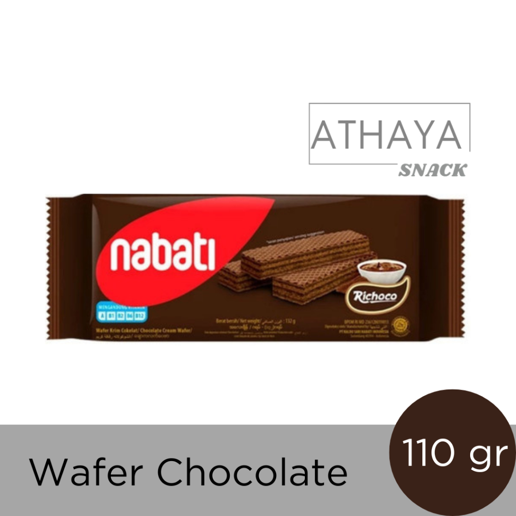 Jual Richoco Nabati Wafer Cokelat Gram Shopee Indonesia