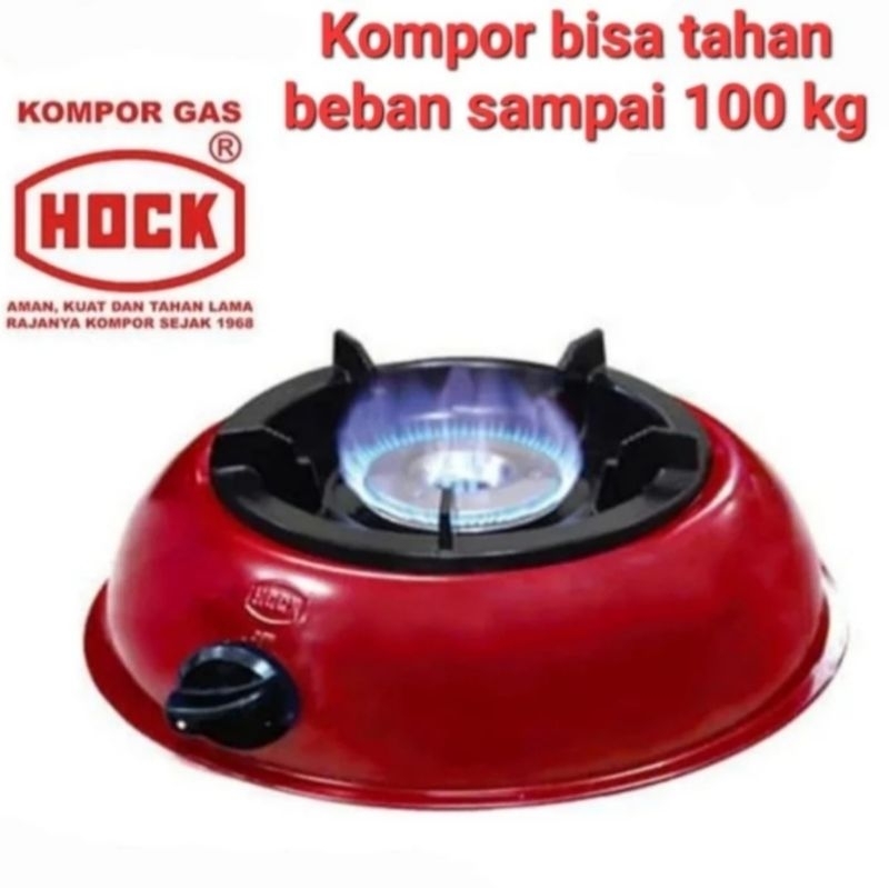 Jual Kompor Gas Hock 1 Tungku Mutiara Deluxe 100 Md Beban Sampai 100