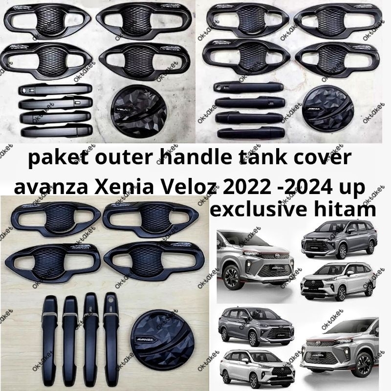 Jual Paket Outer Handle Tank Cover Avanza Xenia Veloz 2022 2023 2024