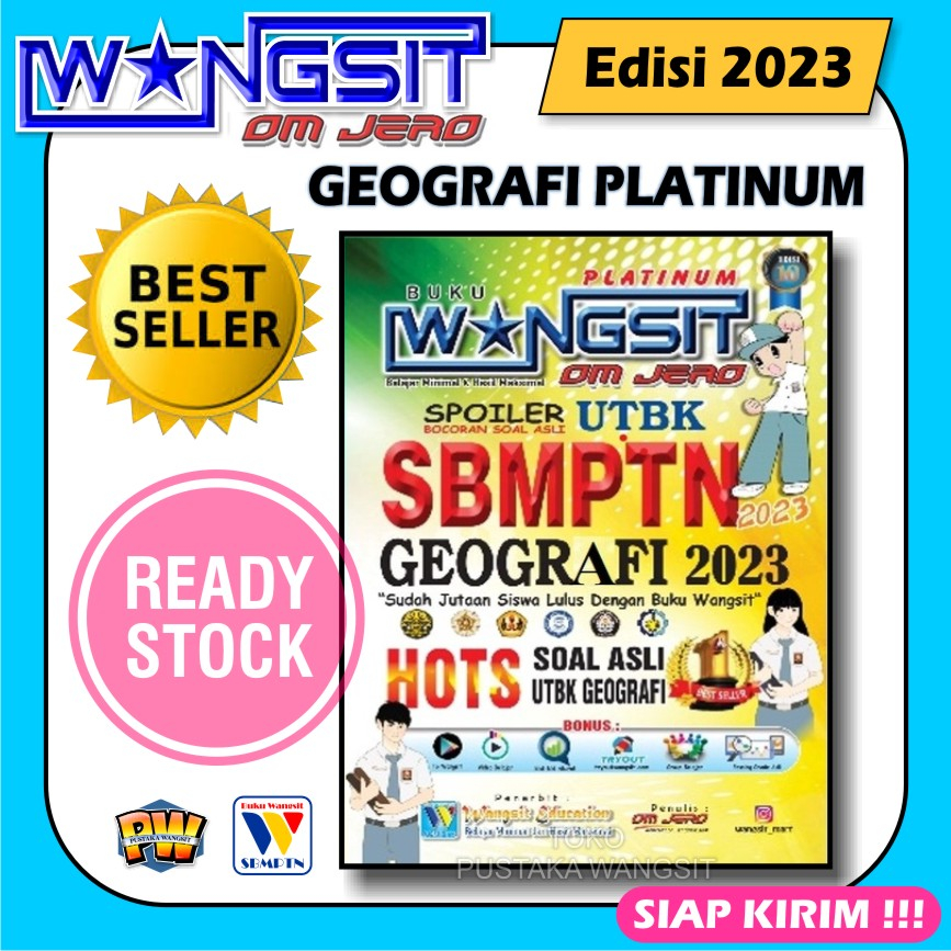 Jual Buku Wangsit UTBK SBMPTN 2023 UTBK SNBT 2023 Buku GEOGRAFI