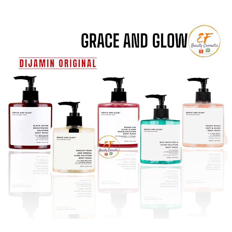 Jual Grace And Glow Body Wash Ml Shopee Indonesia