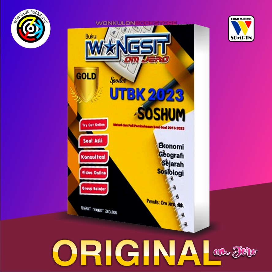 Jual Buku Wangsit UTBK SBMPTN TKA SOSHUM Gold 2023 Shopee Indonesia