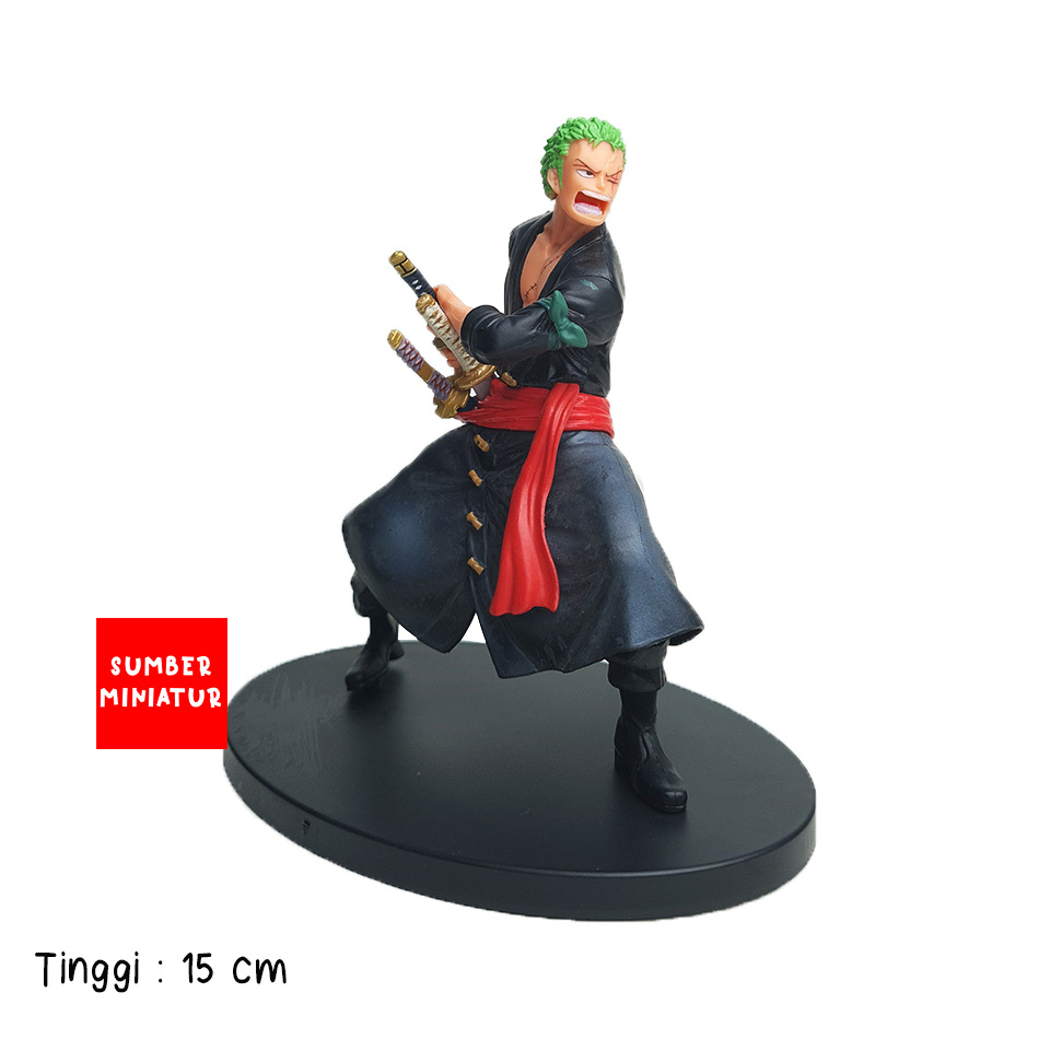 Jual Action Figure One Piece Roronoa Zoro Onigashima Wano Battle Pose