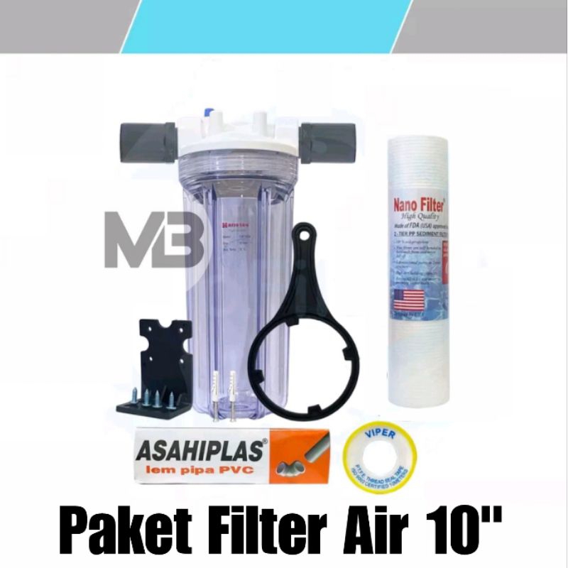 Jual Paket Filter Air Drat Dan Inch L Tahap Saringan