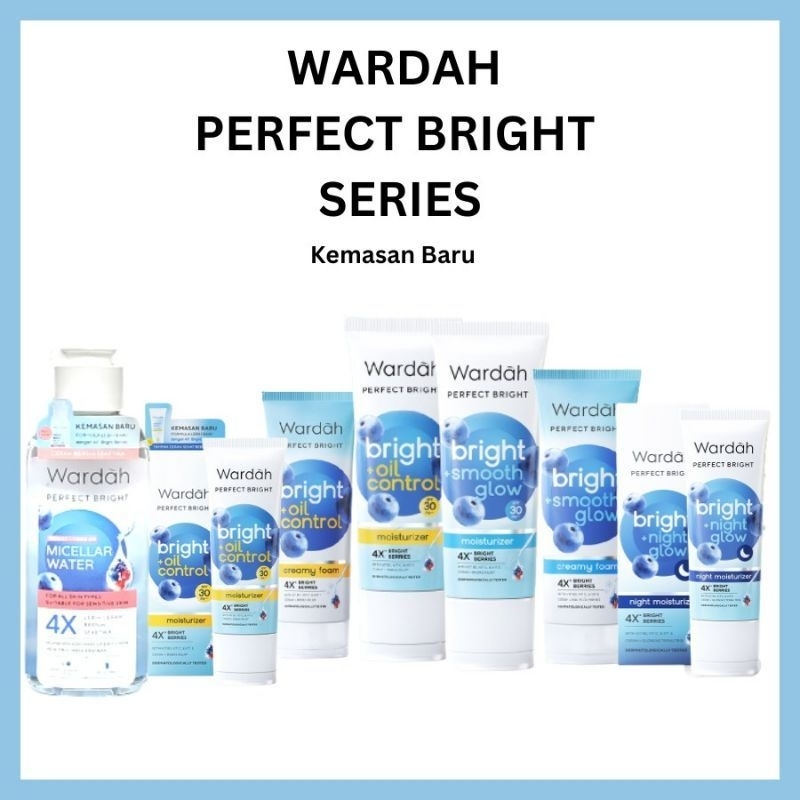 Jual WARDAH PERFECT BRIGHT SERIES L Creamy Foam Moisturizer Tone Up