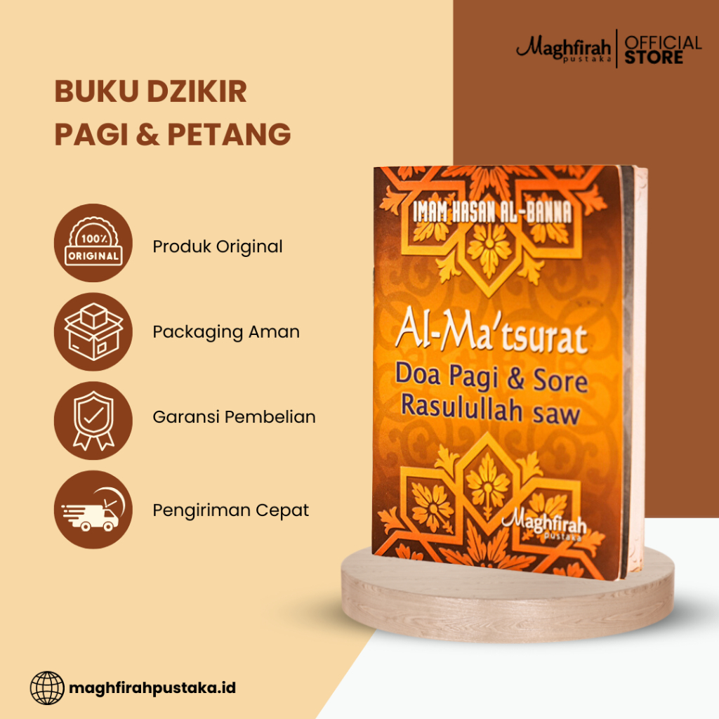 Jual Buku Al Matsurat Doa Dzikir Pagi Sore Petang Hasan Al Banna