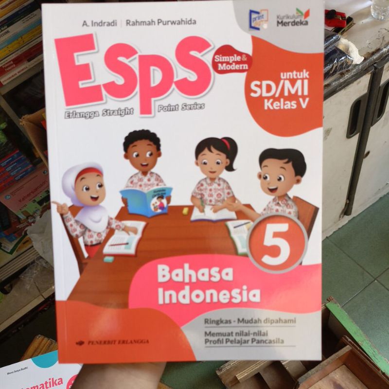 Jual ESPS BAHASA INDONESIA UNTUK SD MI KELAS 5 KURIKULUM MERDEKA