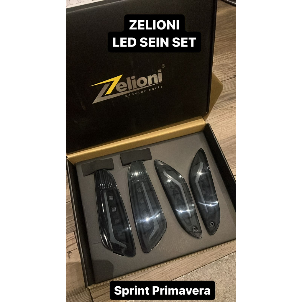 Jual Zelioni Indicator Led Sein Set Smoke Vespa Sprint Primavera Iget