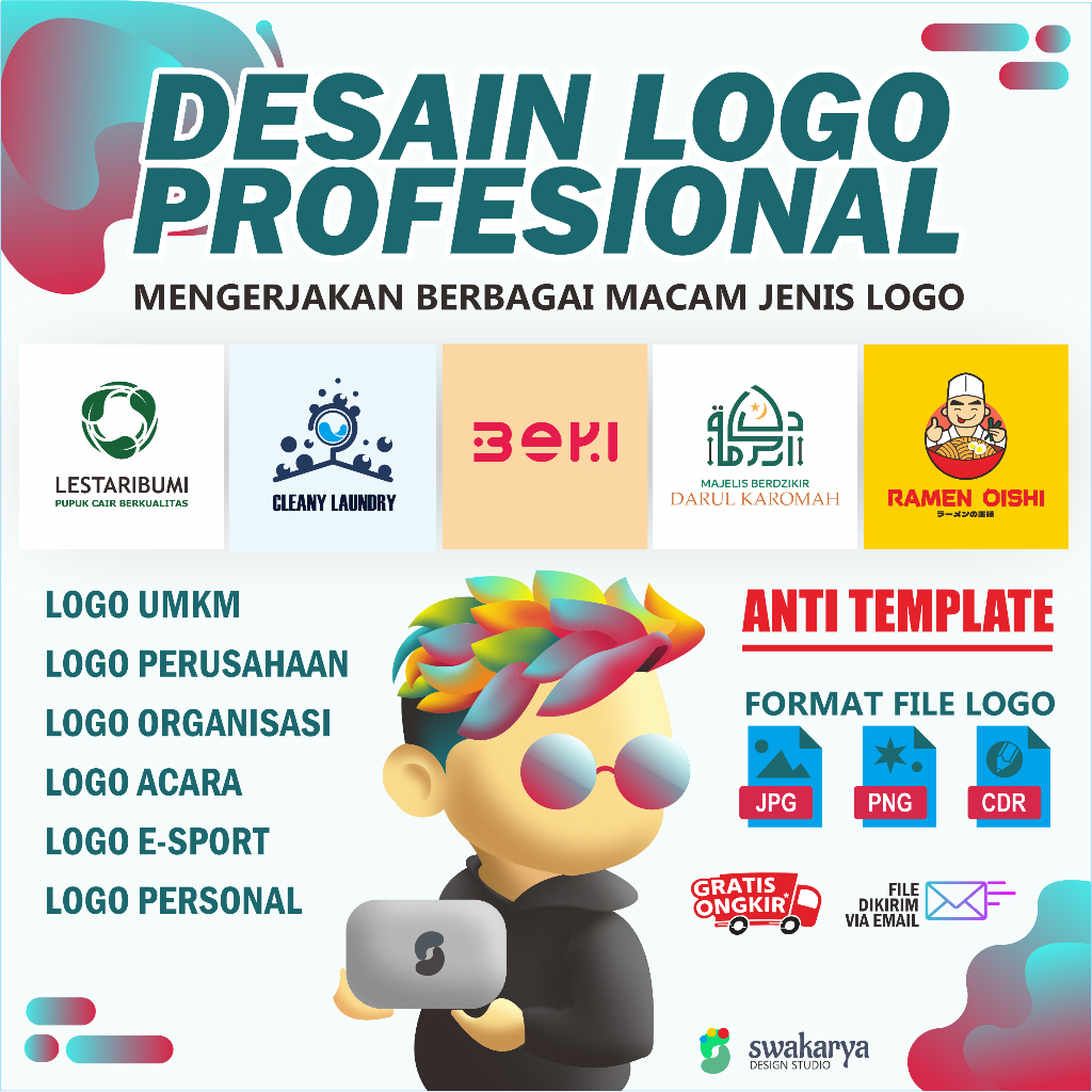 Jual Jasa Desain Logo Profesional Logo Umkm Logo Perusahaan Logo