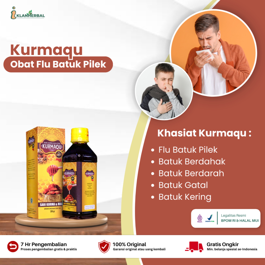 Jual Kurmaqu Obat Flu Batuk Pilek Batuk Berdahak Batuk Berdarah