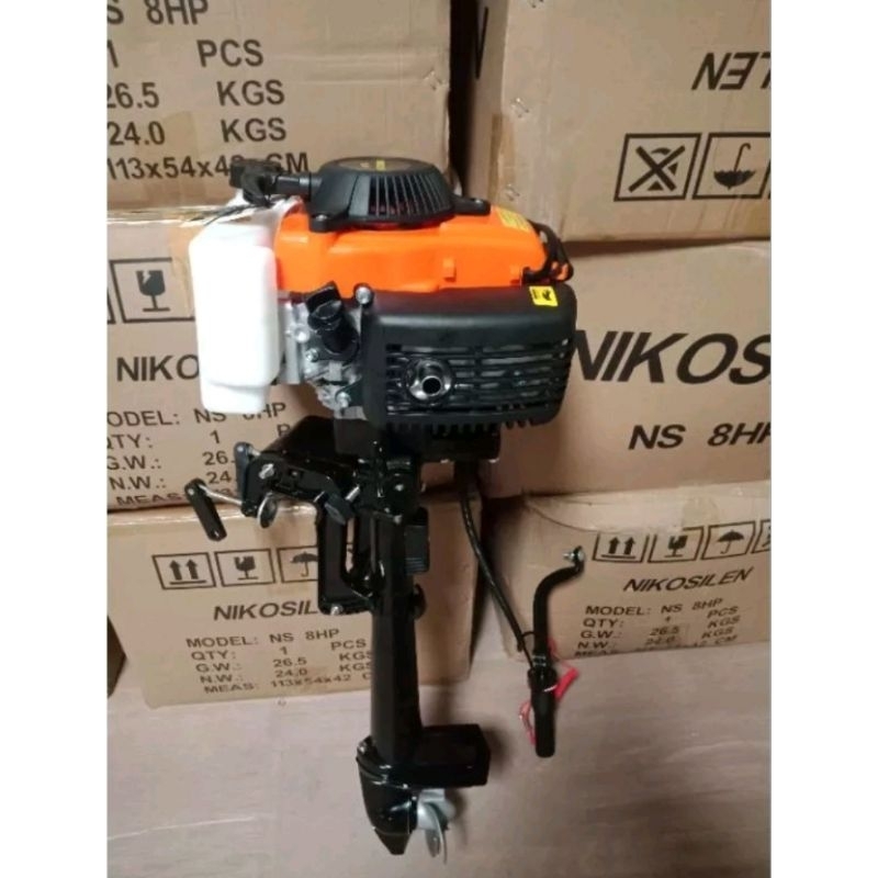 Jual MESIN TEMPEL PERAHU 5HP 4TAK HIGH SPEED OUTBOARD MERK NIKOSILEN