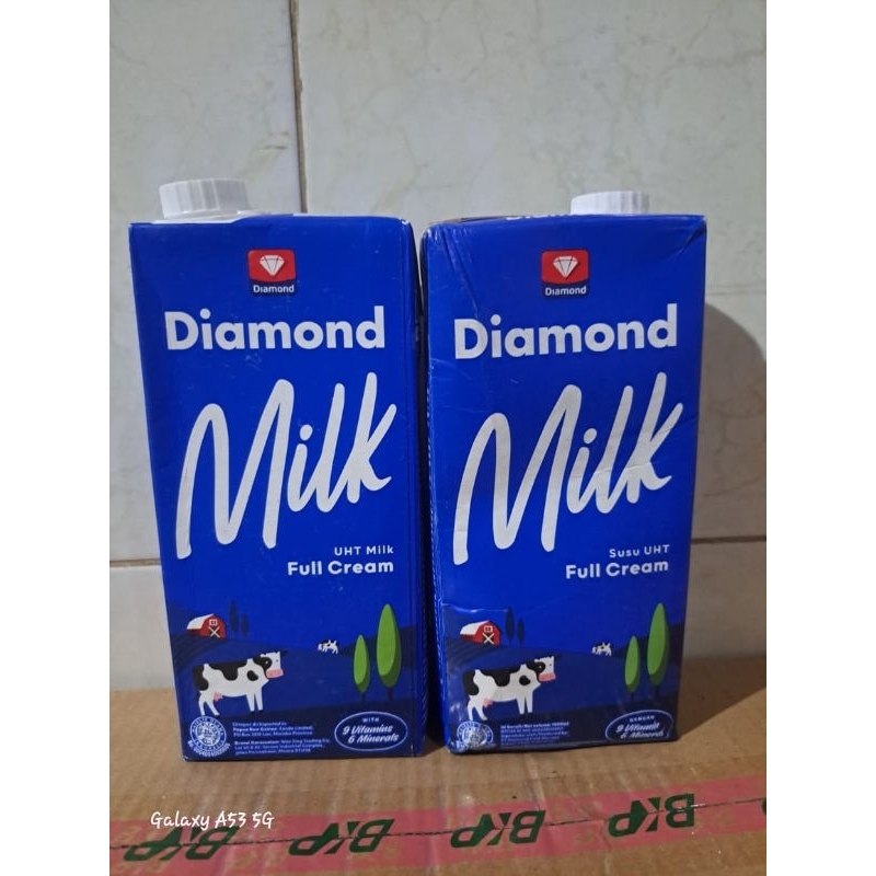 Jual Susu UHT Diamond 1 Liter Shopee Indonesia