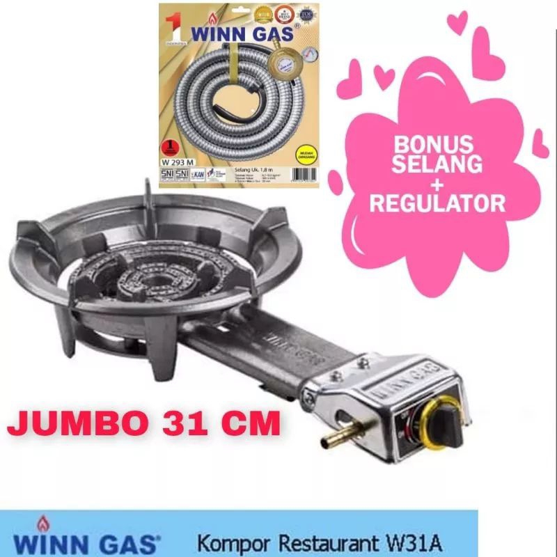 Jual Kompor Cor Winn Win Gas 31A 31C 21A Kompor Gas Pecel