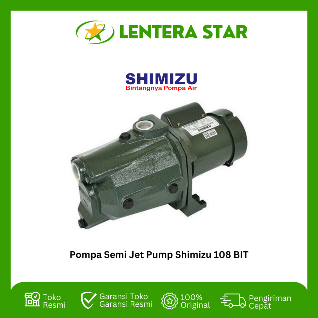 Jual Pompa Air Semijet Semi Jet Water Pump Shimizu Bit Bit