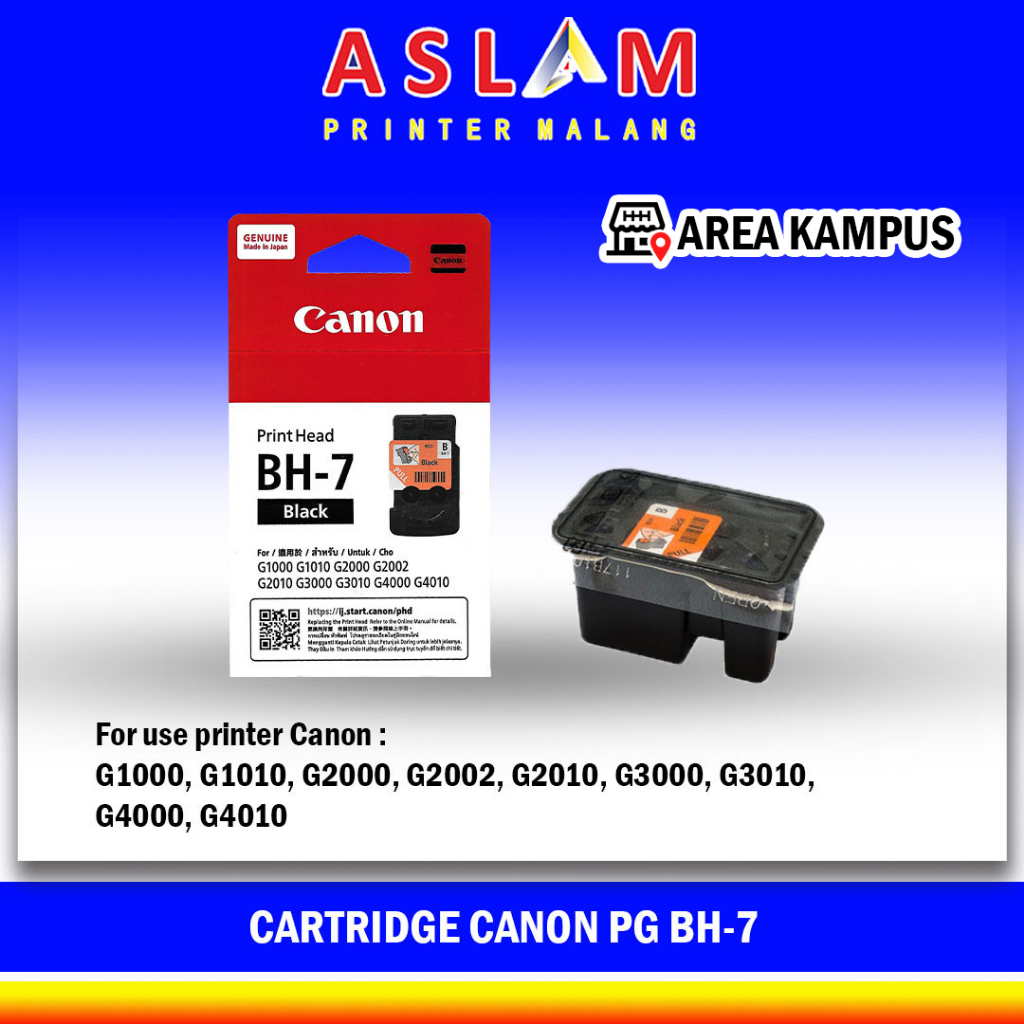 Jual Printhead Canon BH7 Print Head Cartridge Canon CA91 BH 7 Black