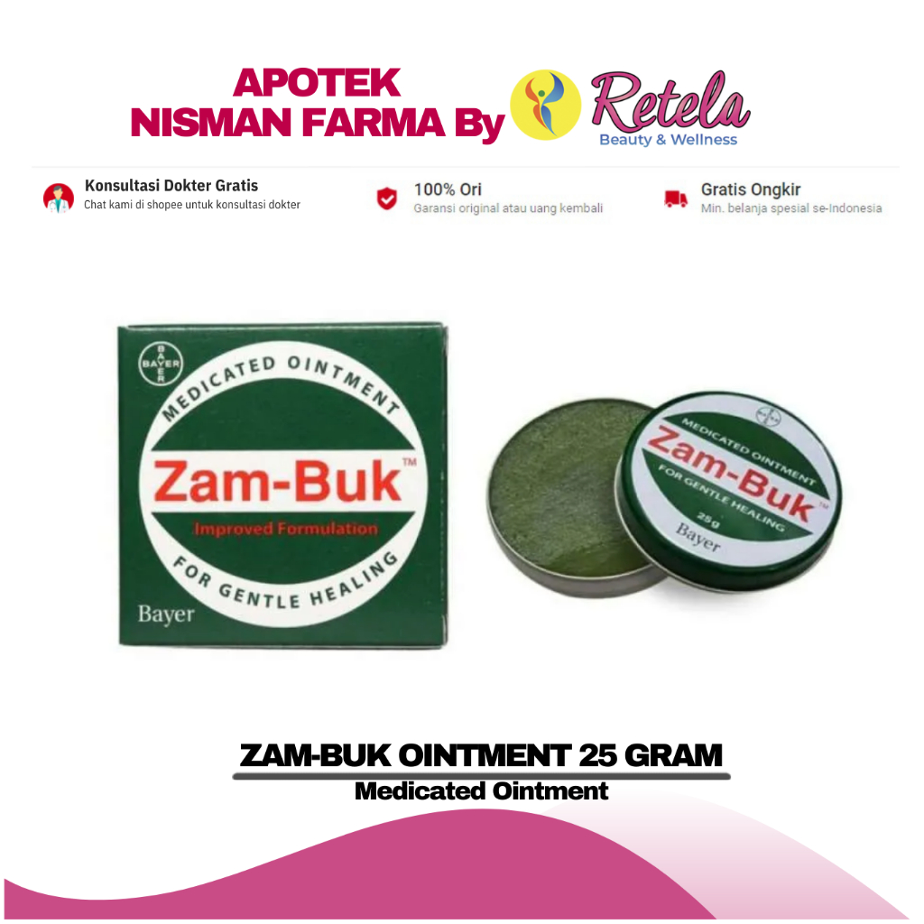 Jual ZAM BUK OINTMENT 25 GRAM Shopee Indonesia