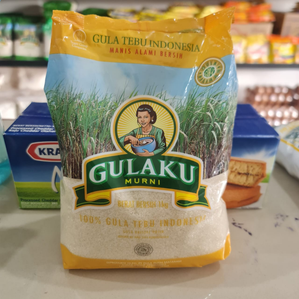 Jual Gulaku Premium Kg Kemasan Kuning Gula Putih Premium Gulaku Kg