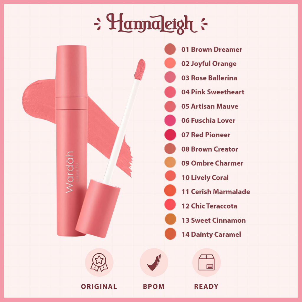 Jual Wardah Colorfit Velvet Matte Lip Mousse Shopee Indonesia