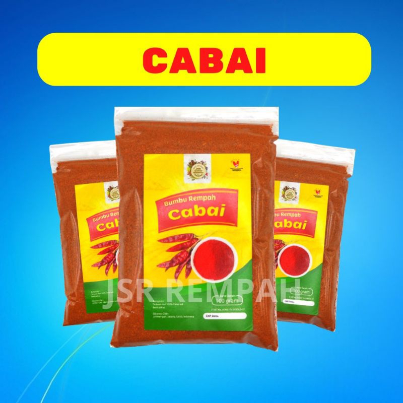 Jual CABAI BUBUK ASLI ISI 100 GRAM BUMBU DAPUR REMPAH KUALITAS PREMIUM