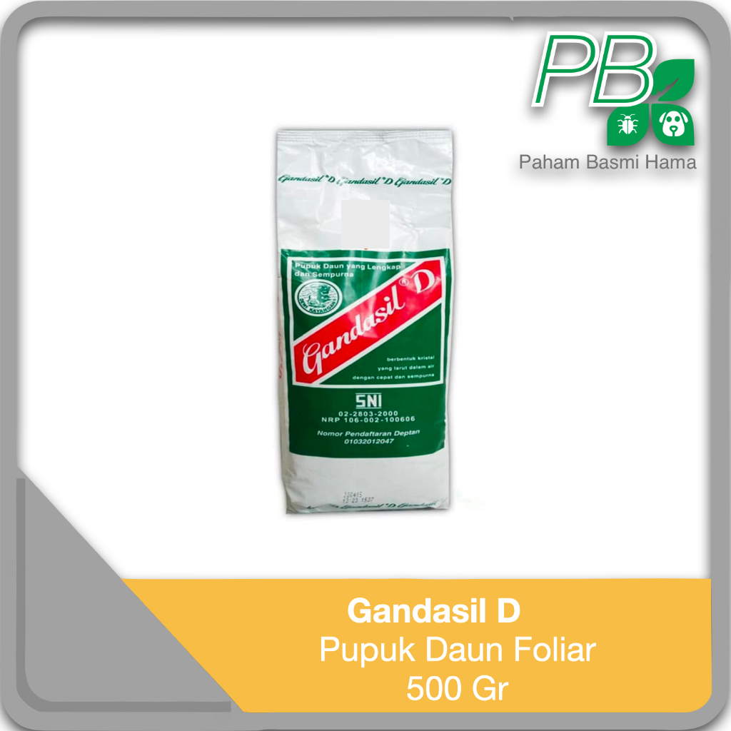 Jual Gandasil D Pupuk Daun Lengkap Buah Bunga Pupuk Tanaman