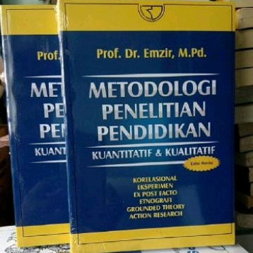 Jual Buku Metodologi Penelitian Pendidikan Kuantitatif Kualitatif