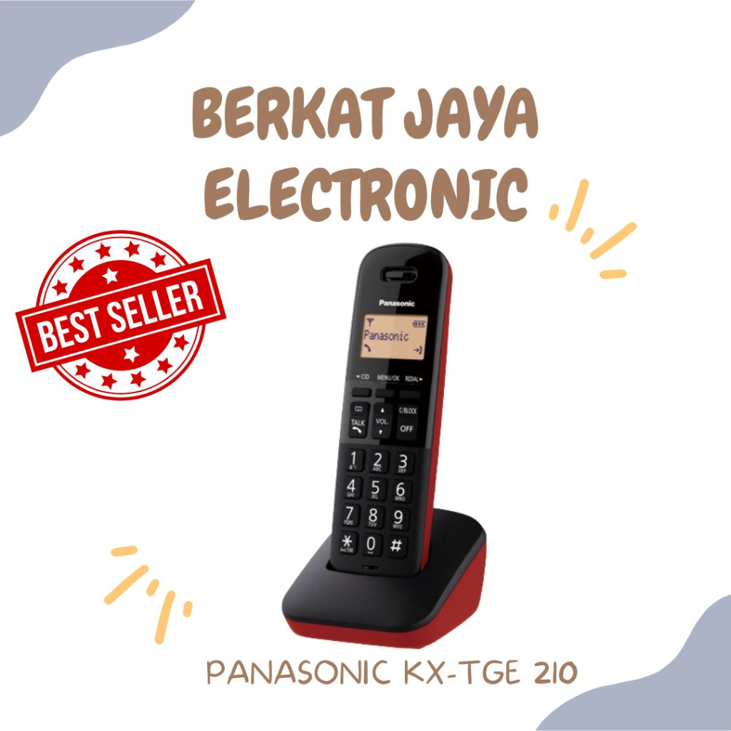 Jual Panasonic KX TGB 310 Seri Terbaru Telepone Wireless Cordosa