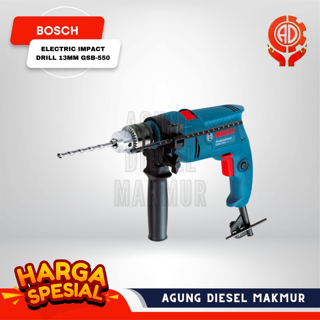 Jual Bosch Electric Impact Drill Machine Mesin Bor Beton Listrik 13mm