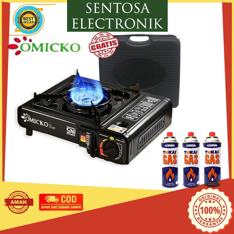 Jual Kompor Portable Omicko In Bisa Gas Kaleng Lpg Shopee Indonesia