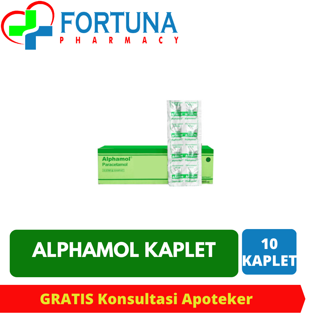 Jual Alphamol Kaplet Paracetamol Shopee Indonesia