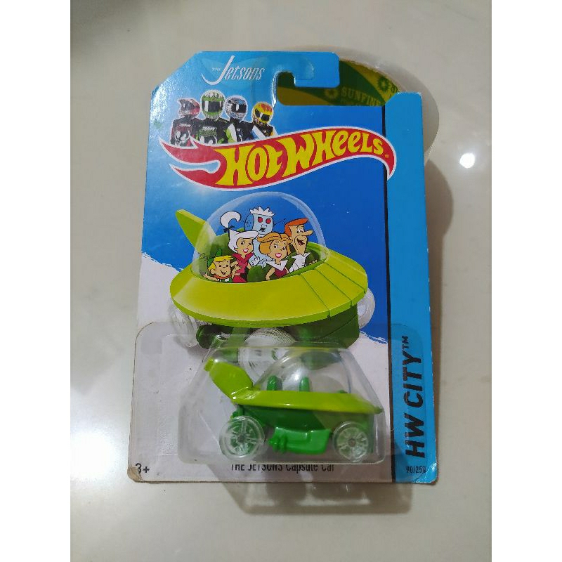 Jual Hot Wheels The Jetsons Capsule Car The Flintstone Shopee Indonesia