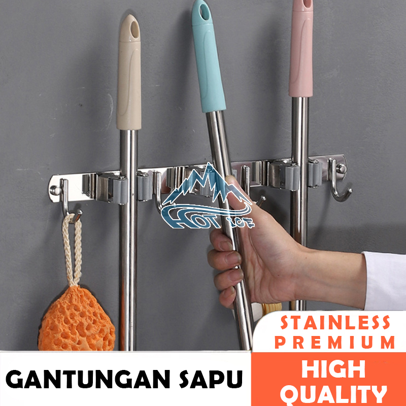 Jual Gantungan Sapu Alat Pel Dengan Hook Slot Hook