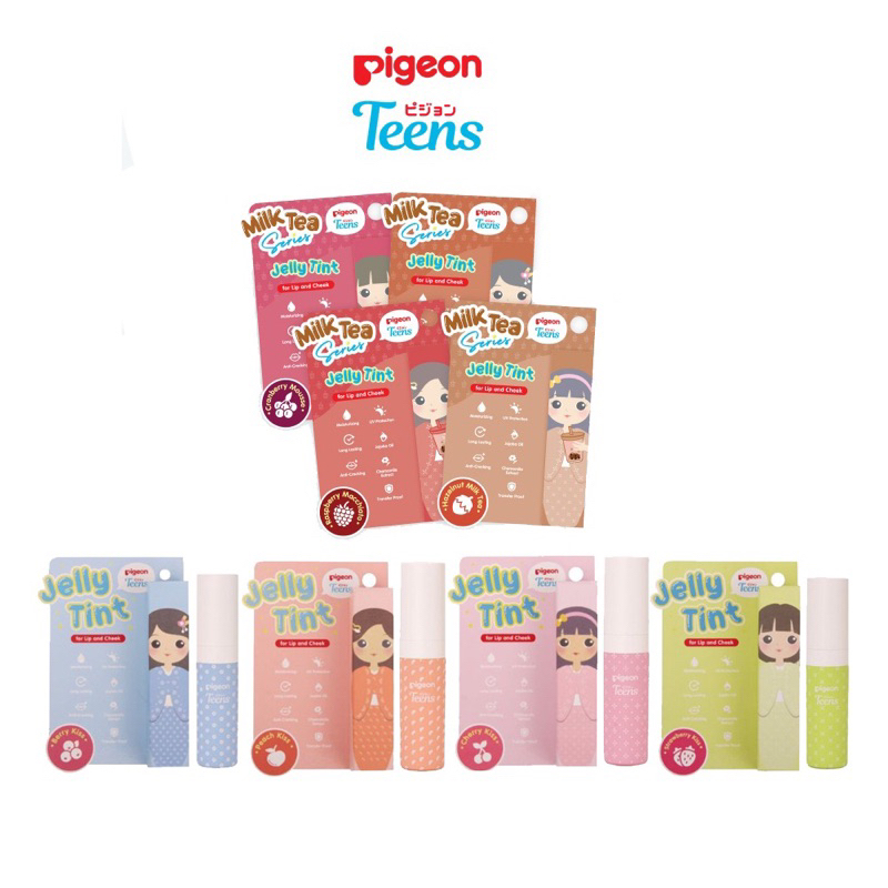 Jual Pigeon Teens Jelly Tint Milk Tea Series Shopee Indonesia