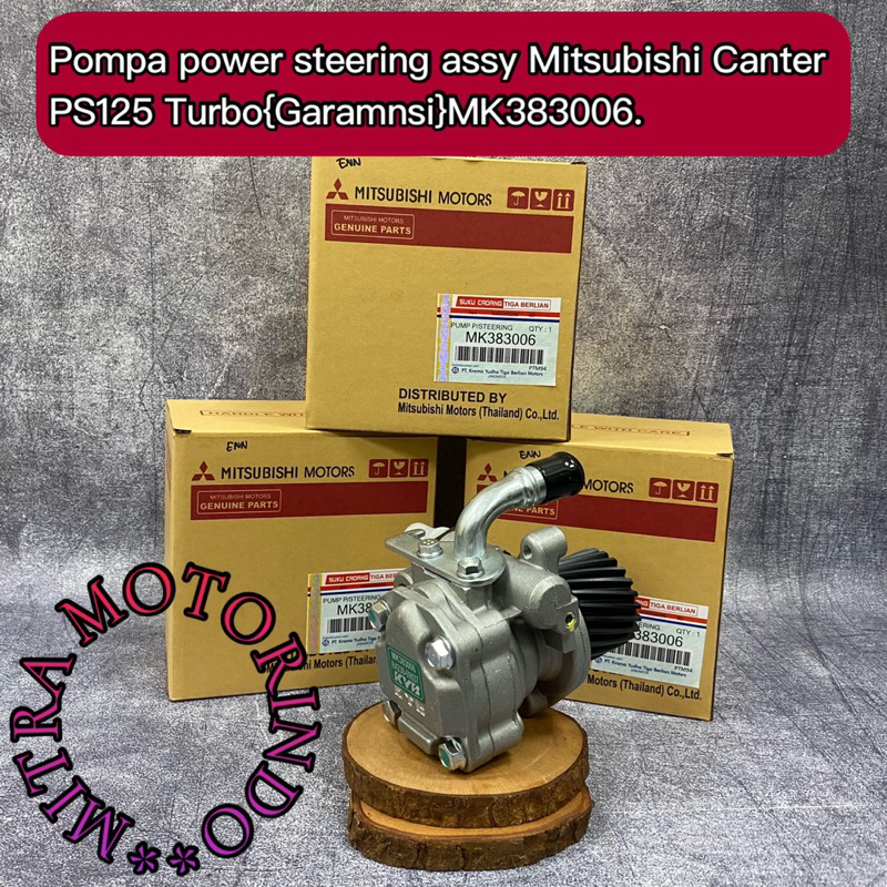 Jual Pompa Power Steering Oli Pump Mitsubishi Canter Ps125 MK383006